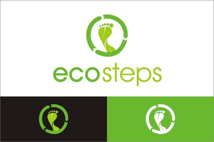 Entri Kontes #697 untuk                                                Logo Design for EcoSteps
                                            