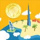 Miniatura de participación en el concurso Nro.19 para                                                     Design a Banner for Dubai gold application
                                                