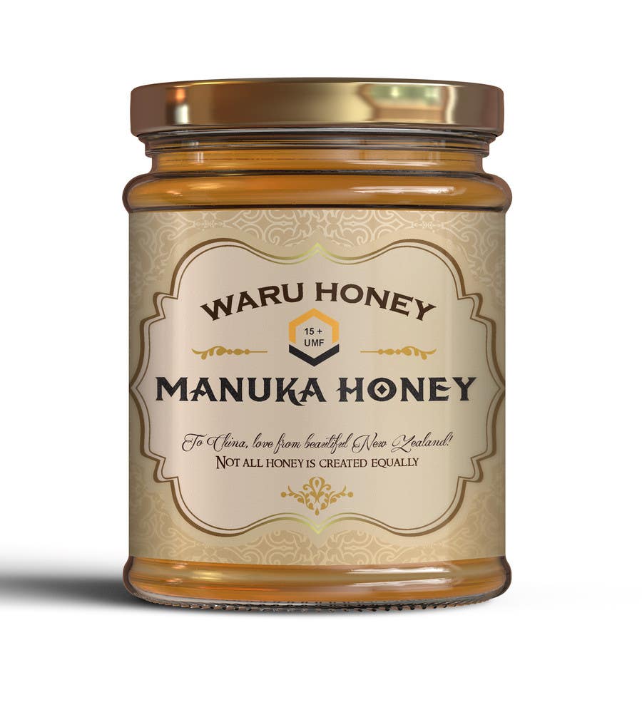 Wettbewerbs Eintrag #37 für                                                 Waru Honey label
                                            