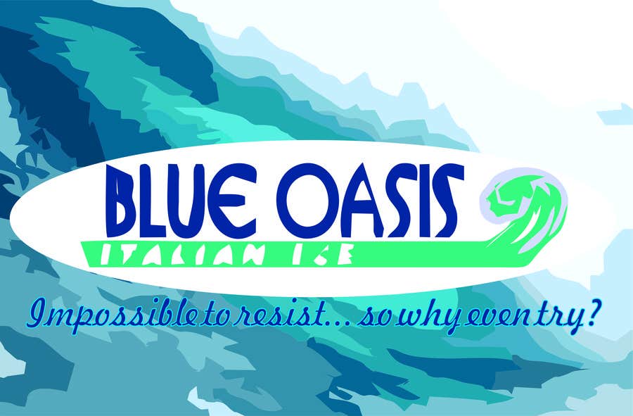 Kandidatura #4për                                                 Blue Oasis- Design Package
                                            
