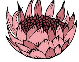 #333 para I need an artist to create an icon of a King Protea Flower for a logo de shakil290496
