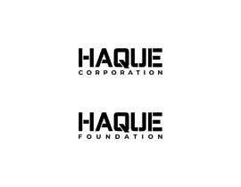 Nambari 122 ya Need two logo for two different organisations. One is “Haque Corporation” which is a holding company of different companies.  Another one is “Haque Foundations” which is a non profit organisation to support different good cause. na creati7epen