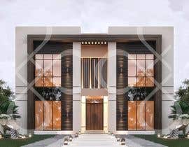 #1 for Villa Modern Front View by tharinda88