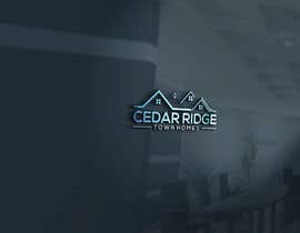 #118 dla Cedar Ridge Town Homes Logo przez mstlayla414