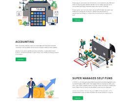 #29 untuk Accountant Website - Homepage Design Mockup - Desktop Only oleh sreenivasan05