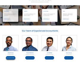 #17 untuk Accountant Website - Homepage Design Mockup - Desktop Only oleh afelid31