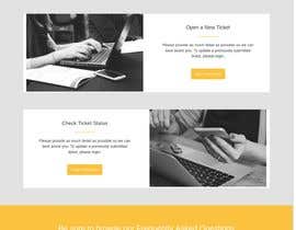 #7 for MODIFY bootstrap html template for osticket RESPONSIVE by saniull