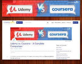 #19 for Banner Design for Blog Page (Udemy vs Coursera) - CourseDuck.com by Ganeshgs99