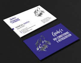 #42 for Business Card - Air-Conditioning &amp; Refrigeration by ZAKIR31121979