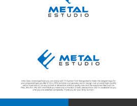 nº 182 pour Logo Contest Design Metal Estudio par alaminsumon00 