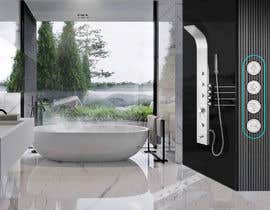 #126 for Photoshop Picture design shower panel in luxury bathroom by Jakaria76
