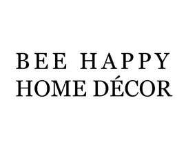 #127 per Company Name:  Bee Happy Home
 
Description: Home Décor sales.
 
Items sold:  Home furnishings, décor, accessories, gifts and more
 
Would like a logo that would be more of an antique design with a bee and shaped round. da joanarbailey