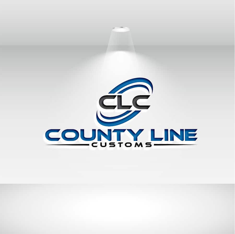 Contest Entry #81 for                                                 We need a company logo for our new hot rod shop. We would like for a metal plaque of some sort like the one in the picture, the name will be County Line Customs.
                                            