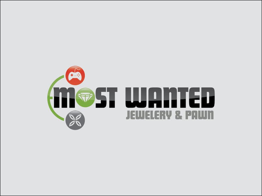 Penyertaan Peraduan #35 untuk                                                 Logo Design for Most Wanted Jewelry & Pawn
                                            