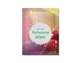 #10 for We are launching a new product. it is one box contains 30 single refreshing wipes. The product will have 4 different colors and has same design. We need a sachet and a box design for every color. by rabiulsheikh470