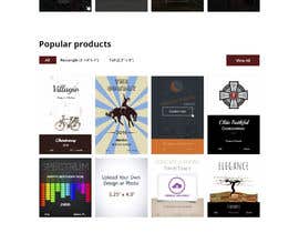 #66 para Create new E-commerce website homepage mock-up por dbikram911