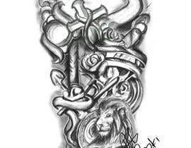 #17 para Sketch realism artwork for sleeve tattoo de rezkifauzan98