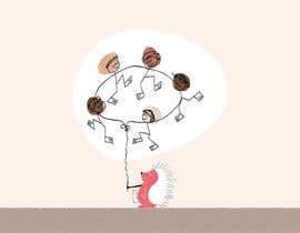 #81 ， Art illustration for children - convey a message about equality of races. 来自 yuntaraquel