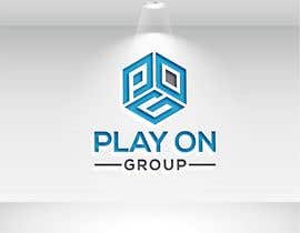 #166 pentru Design company logo PLAY ON GROUP.  Logo should reflect following elements - Professional and vibrant, Next Generation, Sports including E-sports. Colours can be Silver, turquoise , electric Blue (see attached files). Text “PLAY ON GROUP” to be the logo. de către Graphictech04