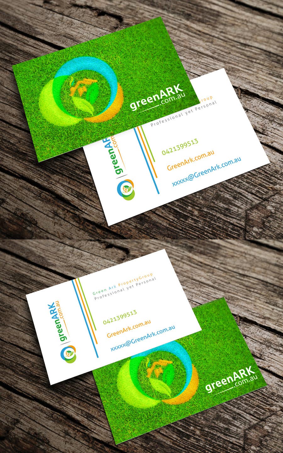 Intrarea #20 pentru concursul „                                                Create business cards for GreenArk.com.au
                                            ”