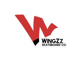 #10 for Design a Logo for WingZz Skateboard Co. af EtienneV