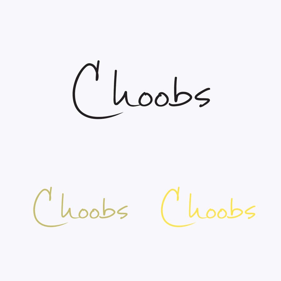 Kilpailutyö #340 kilpailussa                                                 Design a new logo for Choobs Ltd. website.
                                            
