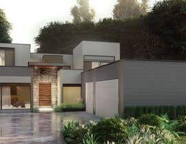 #15 Modern residential building exterior design and rendering részére arqecastelazo által