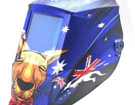 #14 for Design an Australian Flag and Kangaroo on a Welding Helmet by Piyal3333