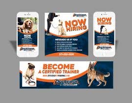 #131 pentru Hiring Ad For Dog Training Business de către shinydesign6