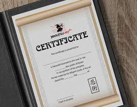 #15 for Design a Martial Arts Grading Certificate af helloitsmemeimei
