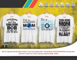 #57 para Design a scuba diving themed T shirt de sajeebhasan166