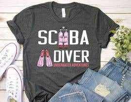 #63 para Design a scuba diving themed T shirt de sudipsaha170
