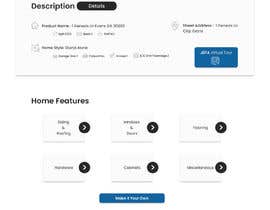 #21 para Home Listing Product Page Design de shihan96