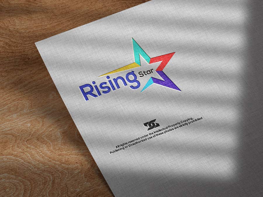 Participación en el concurso Nro.12 para                                                 Logo Design Rising Star
                                            