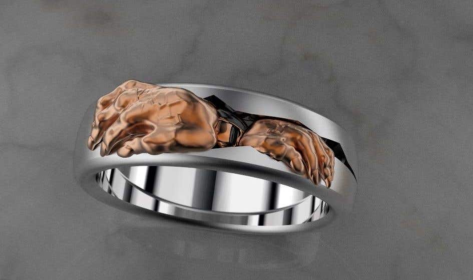Kilpailutyö #17 kilpailussa                                                 Jewelry Ring Designs Rhino .stl
                                            