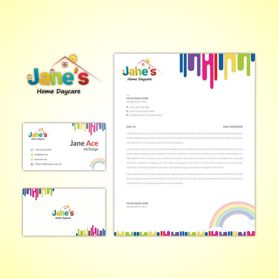 Contest Entry #145 for                                                 Daycare Letterhead and Business Card
                                            
