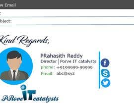 #65 for Need Creative signature for Email id with quote by jahangiralam7252