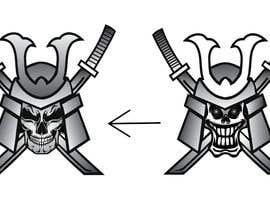 zayiflkk tarafından Samurai Skull Logo için no 108