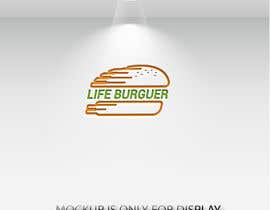 #21 para Build brand image and logo for &quot;LIFE BURGUER&quot; de mhmoonna320