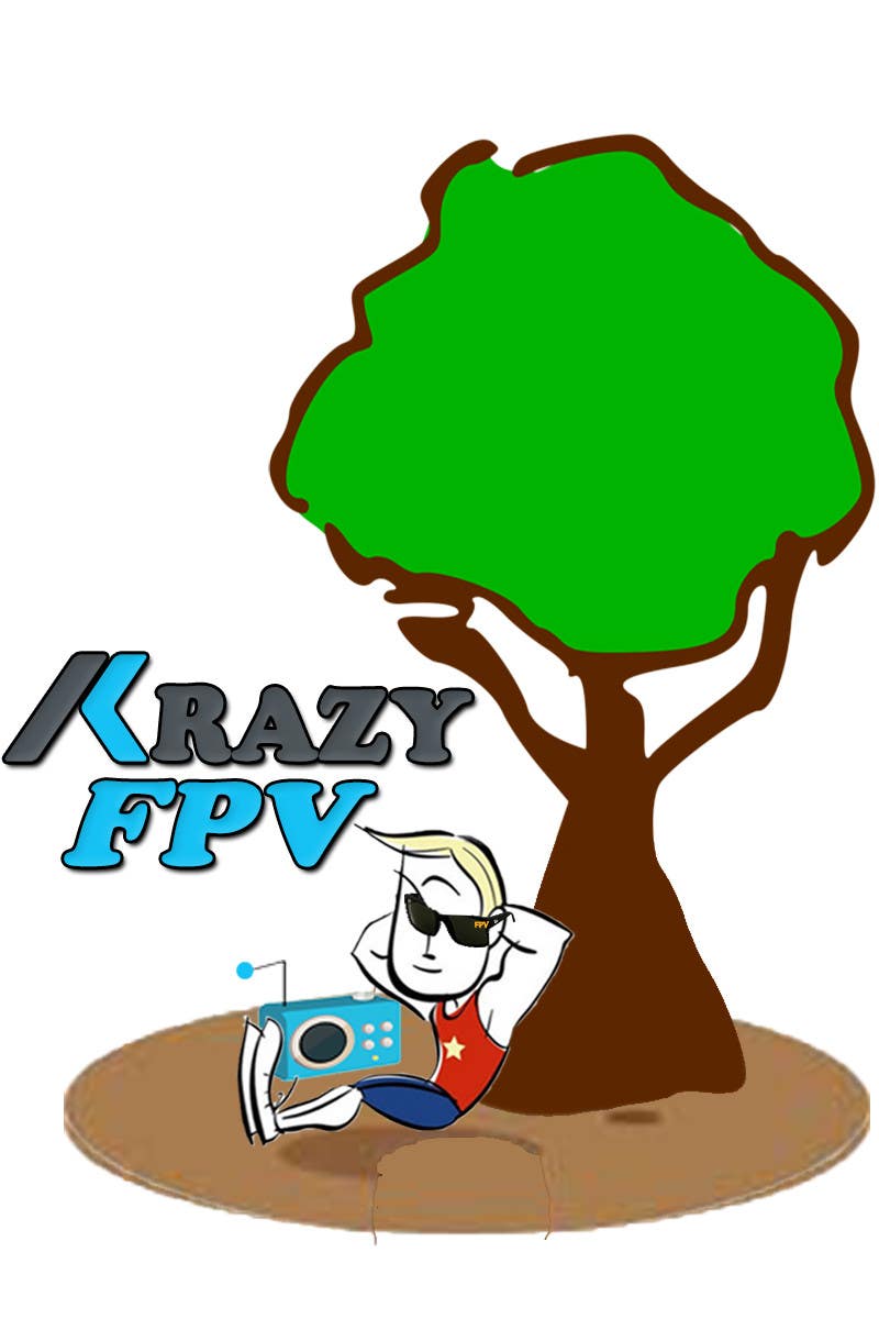Intrarea #47 pentru concursul „                                                Design a Logo for "Krazy FPV"
                                            ”