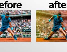 #6 für Create Stunning Graphically Designed Tennis Photos von mertgenco