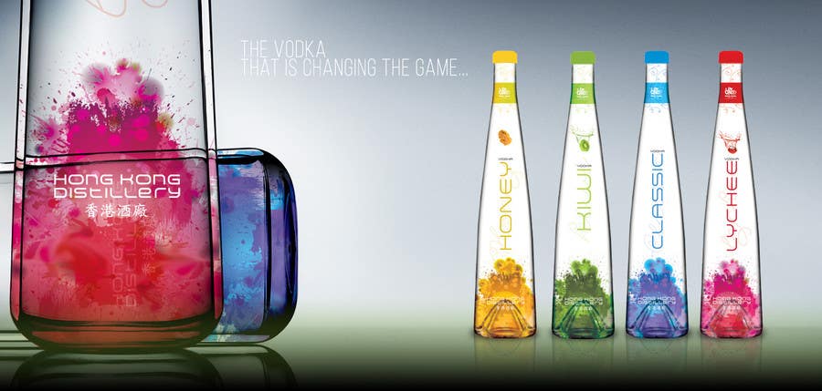 Intrarea #208 pentru concursul „                                                Design a Logo for Hong Kong Distillery vodka logo and bottle design
                                            ”
