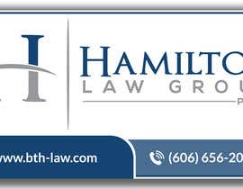 #73 for Design Sign for Attorney Office - Lightbox Sign Panel  - Professional by abdullah650549