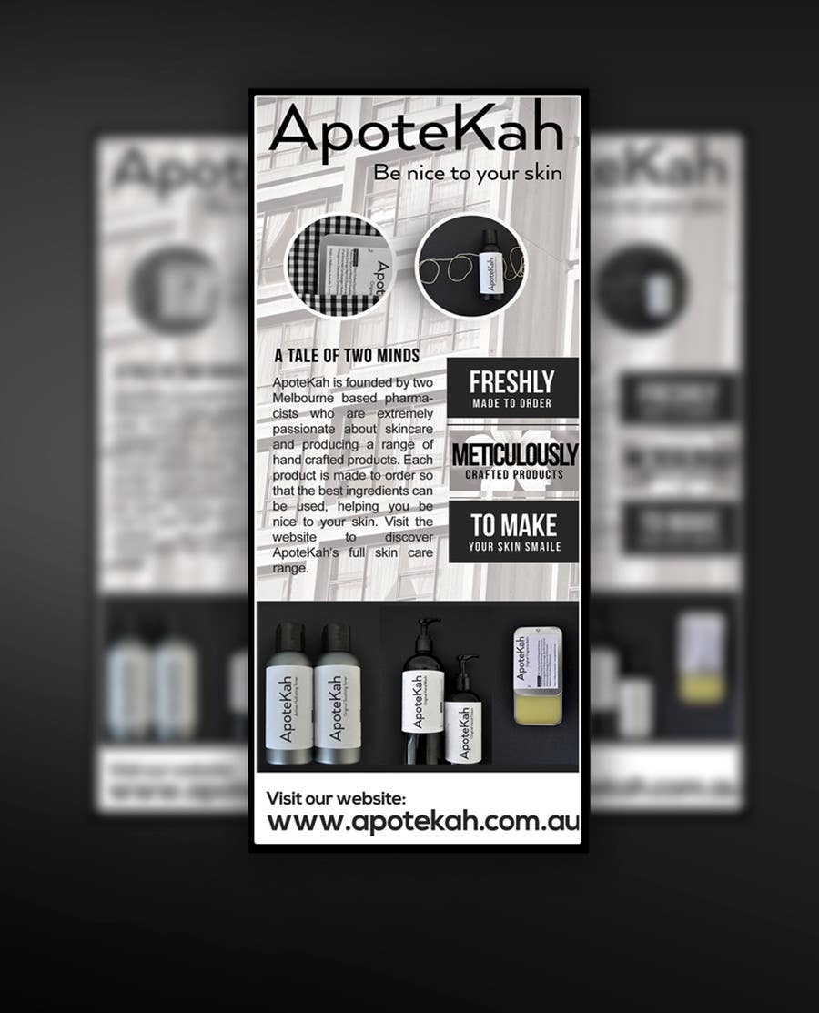 Bài tham dự cuộc thi #16 cho                                                 Design a Flyer for ApoteKah
                                            