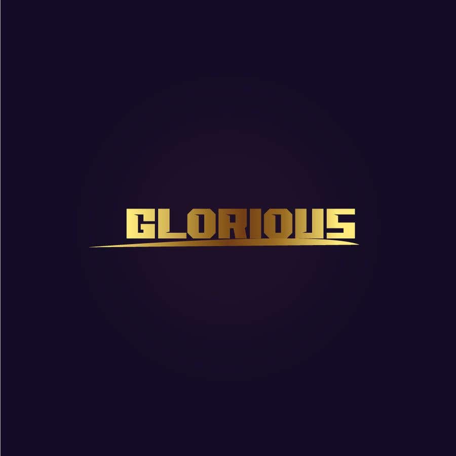 Entry #198 by jafran12 for logo with just the word GLORIOUS | Freelancer