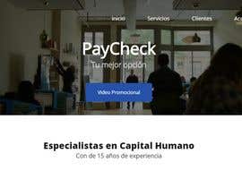 #8 para Renovar e innovar mi sitio web www.paycheck.mx de jesusoficial25