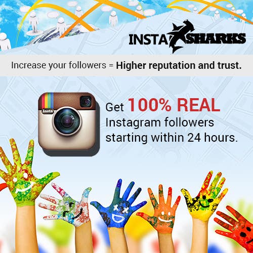 Contest Entry #8 for                                                 Design a Banner for Instagram marketing service
                                            