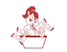 nº 34 pour Cartoon squirrels doing paperwork and admin par ashvinirudrake13 