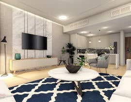 #37 for Interior Design (3D Rendering) for 1 Bedroom and 1 Living room af intan3113