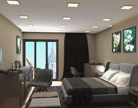 #1 para Interior Design (3D Rendering) for 1 Bedroom and 1 Living room de aliuzair76
